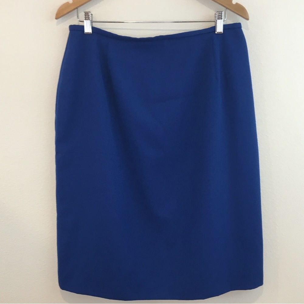 Royal Blue Pencil Skirt